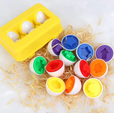 Jouets Montessori en Forme d'oeuf pour Bébé - ConstruEgg