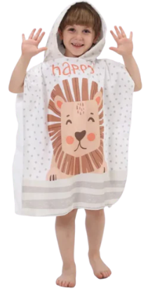 Poncho de Bain Enfant | 1-3 Ans - PonchoColoré