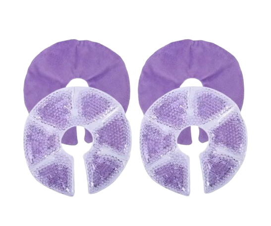 Coussinets de thérapie mammaire chaud/froid en gel – Lactéa