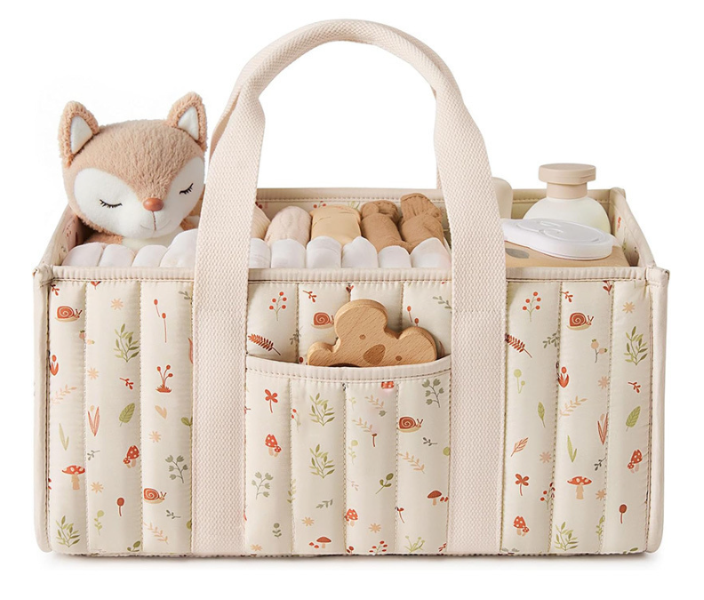 Organisateur de rangement pour bébé en tissu – Modèle Nuvio