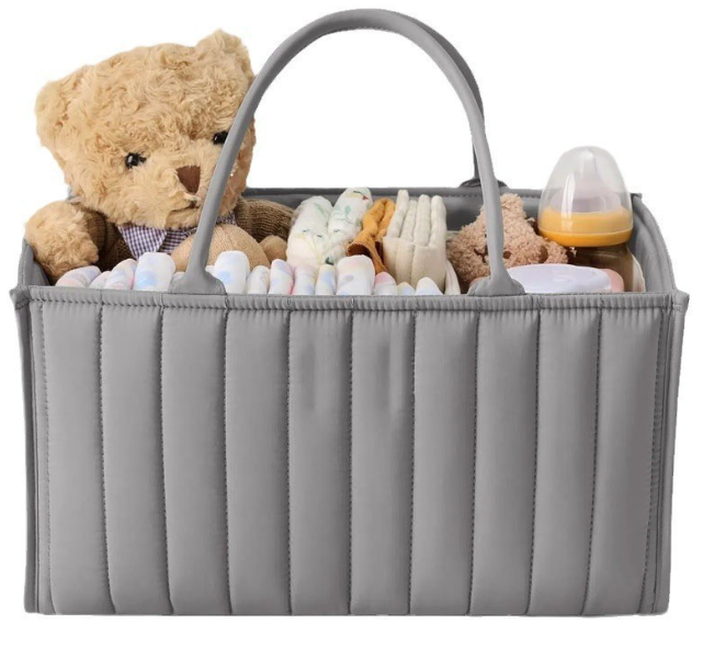 Organisateur de rangement pour bébé en tissu – Modèle Nuvio