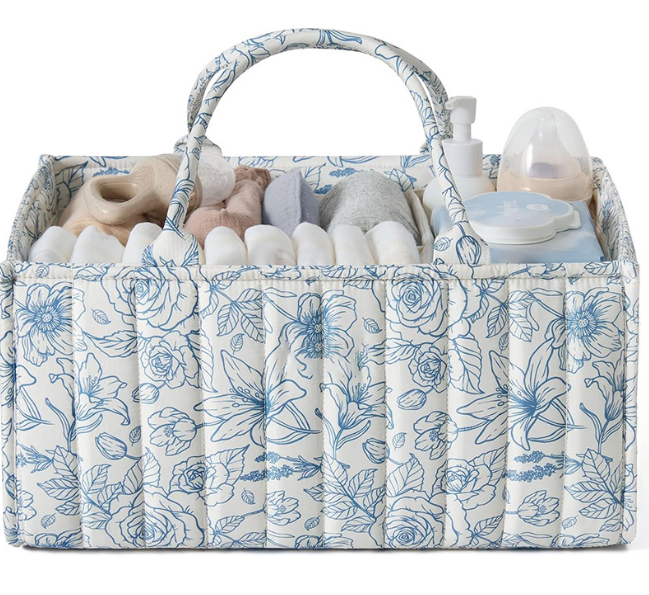 Organisateur de rangement pour bébé en tissu – Modèle Nuvio
