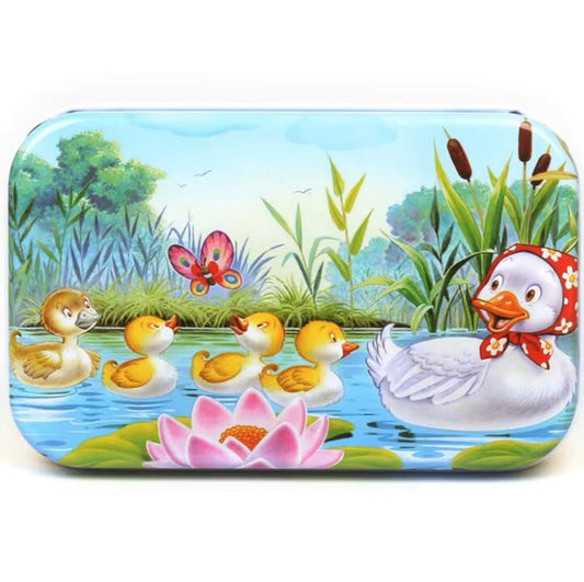 Puzzle en bois éducatif 60 pièces animaux et véhicules pour enfants – Woodino