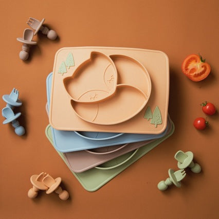 Assiette Antidérapante en Silicone - BabyMiam