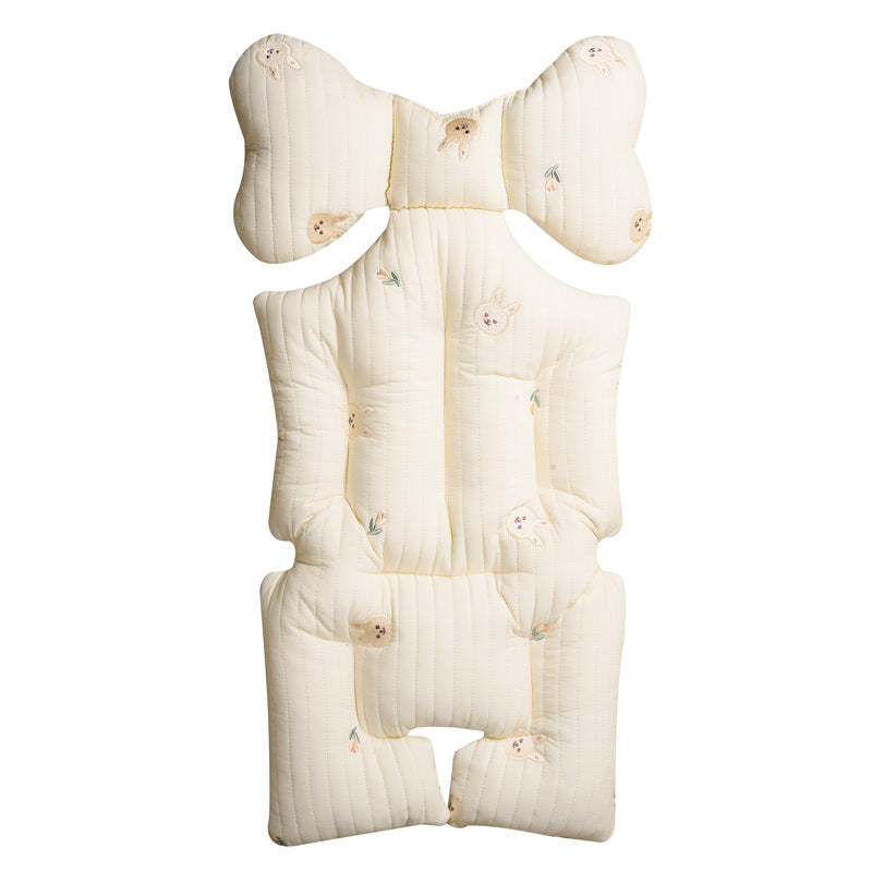 Coussin pour Poussette Bébé en Gaze de Coton - CoussinDouce