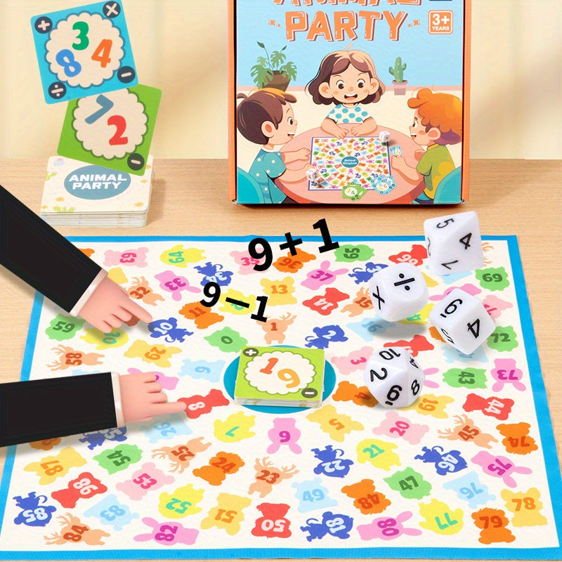 Jeu de Société Mathématique et Logique pour Enfants - LogiKids