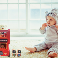 Bus Rouge en Bois - LudoBus