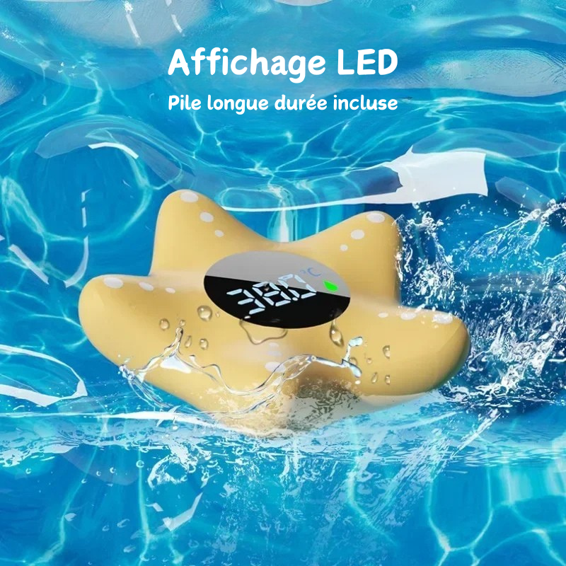 Thermomètre de Bain Bébé Intelligent - AquaStar