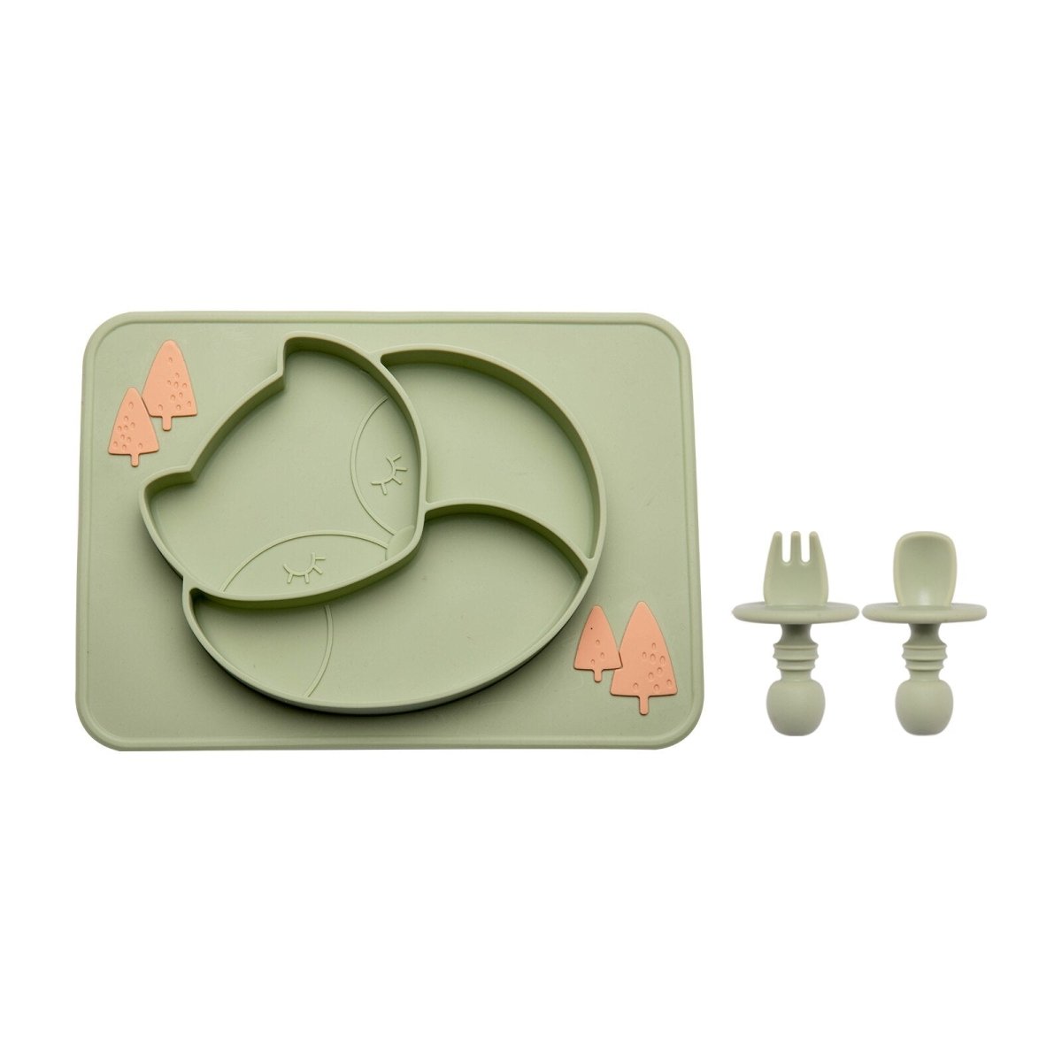 Assiette Antidérapante en Silicone - BabyMiam