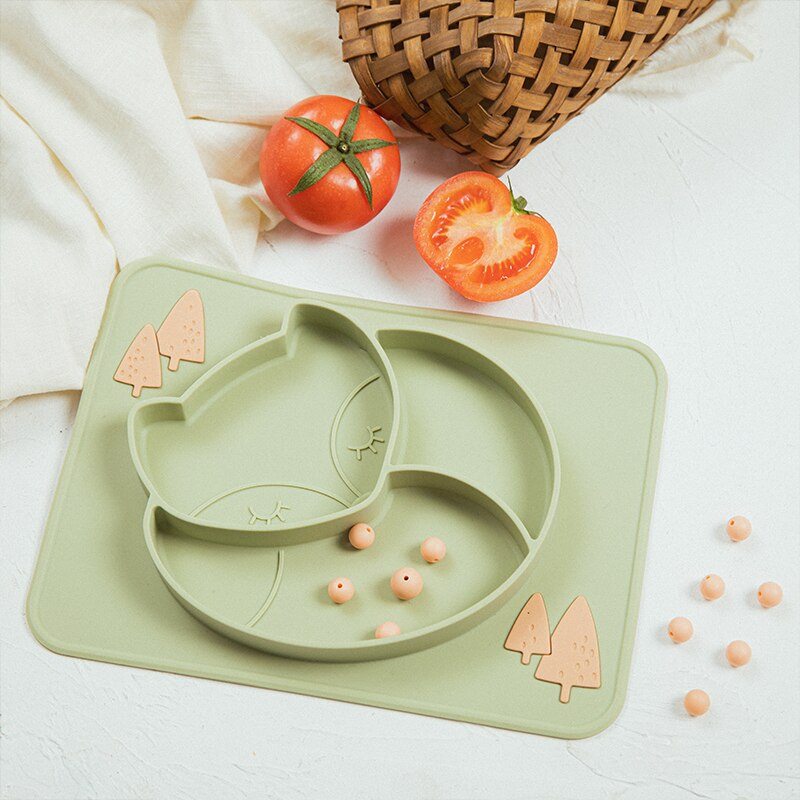Assiette Antidérapante en Silicone - BabyMiam