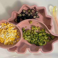 Assiette Dinosaure Bébé – RepasFun