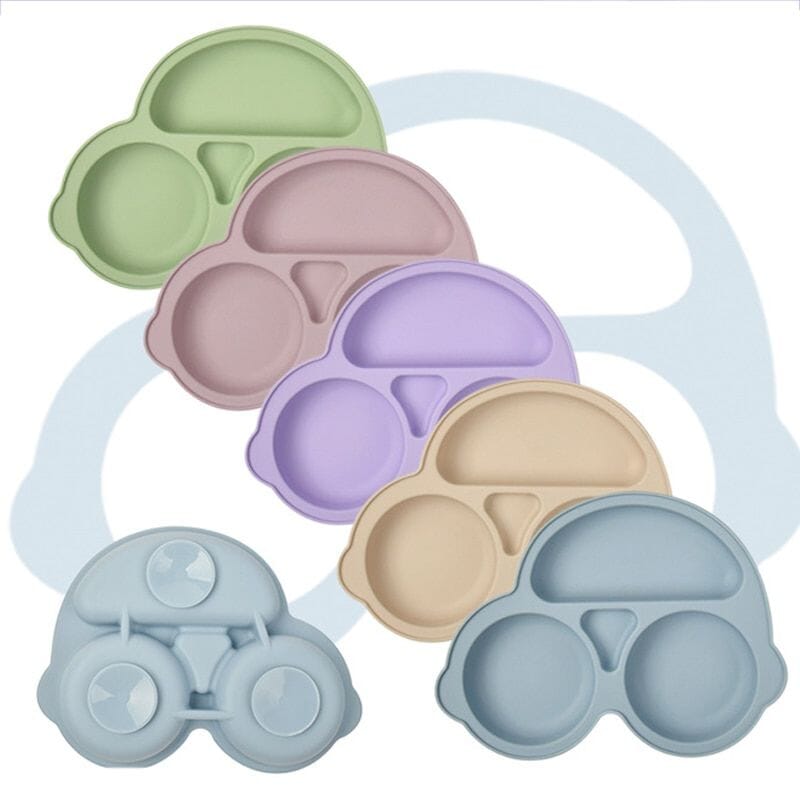 Assiette Bébé Antidérapante – PetitRepas