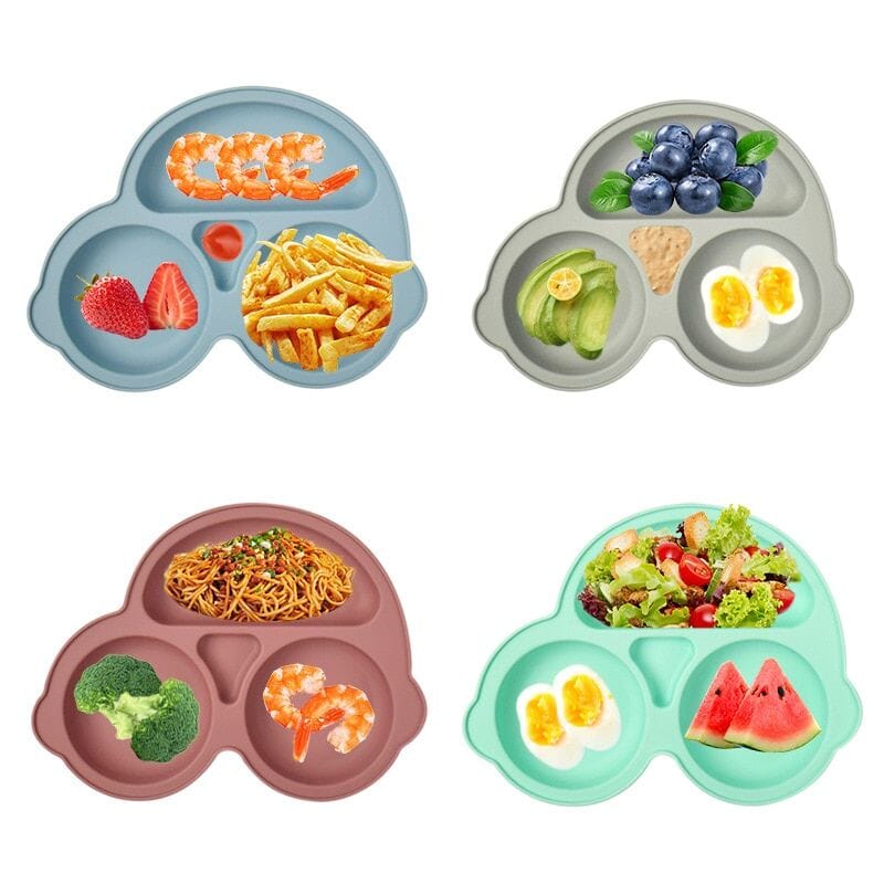 Assiette Bébé Antidérapante – PetitRepas