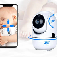 Babyphone Connecté avec Vision Nocturne HD - BabySecure 360