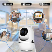 Babyphone Connecté avec Vision Nocturne HD - BabySecure 360