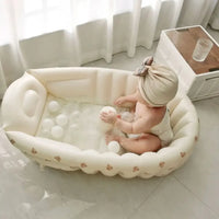 Baignoire Bébé Gonflable Portable - Baignport