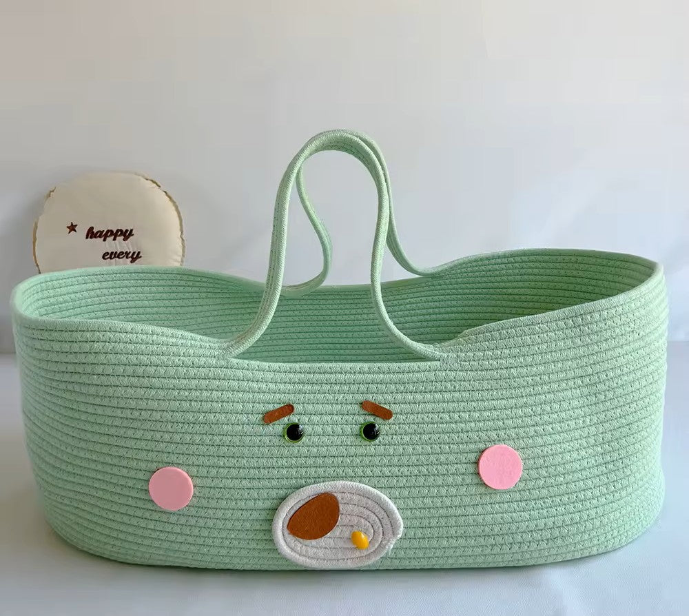 Berceau bébé en Corde de Coton Portable - CotonNest -