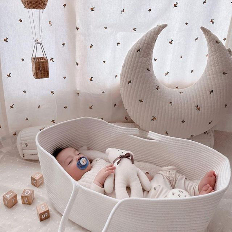 Berceau bébé en Corde de Coton Portable - CotonNest -