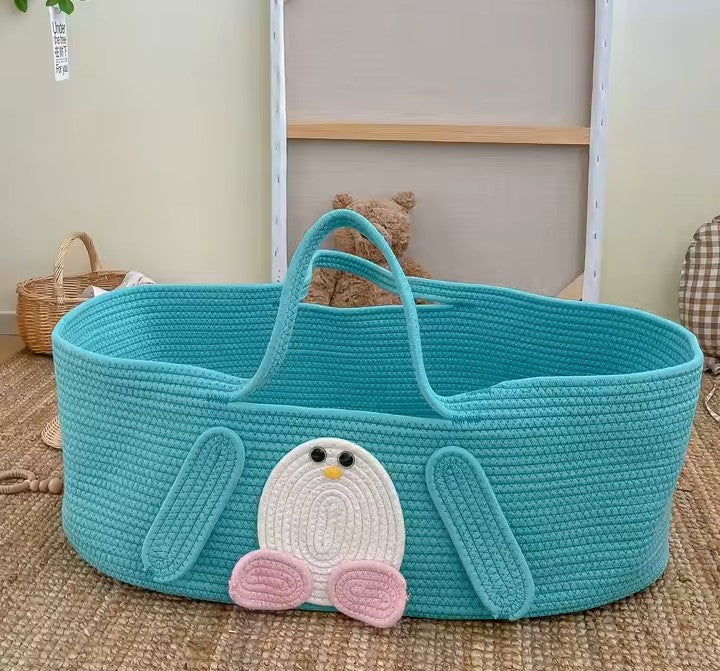 Berceau bébé en Corde de Coton Portable - CotonNest -