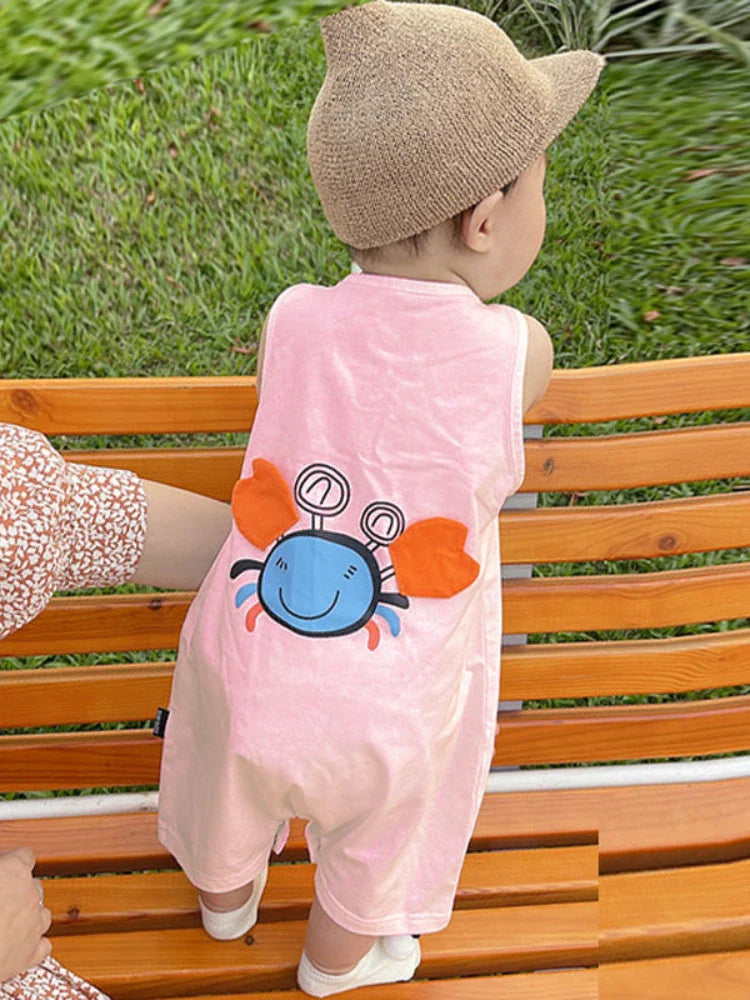 Body Bébé 100% Coton avec Impressions Cartoon - CartoonBaby