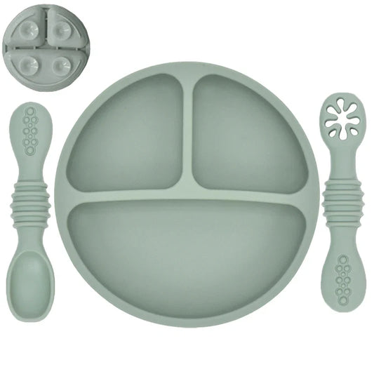 Boîte Repas Bébé Ergonomique en Silicone -  BabyBite