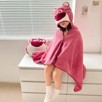 Cape de Bain pour enfant 70x140cm,  1-6 Ans - CapeBébé