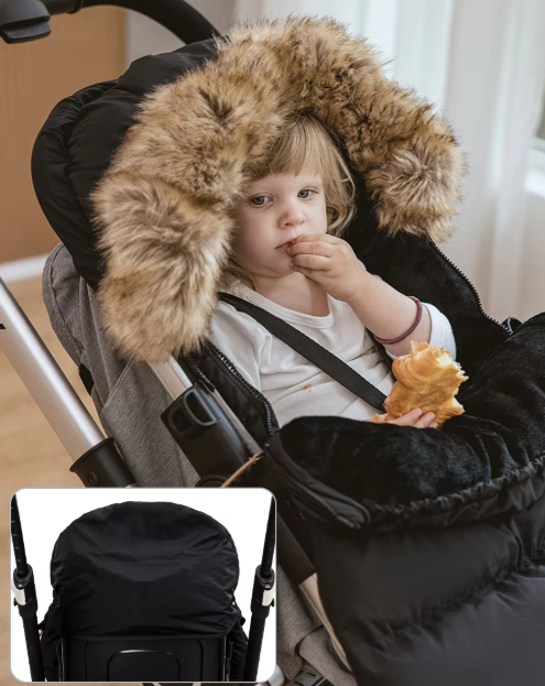 Chancelière Bébé Universelle | Idéale pour Poussette et Siège Auto 0-24 mois | NordicWarm