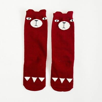 Chaussettes bébé animaux chaudes - ChaussettesMagiques