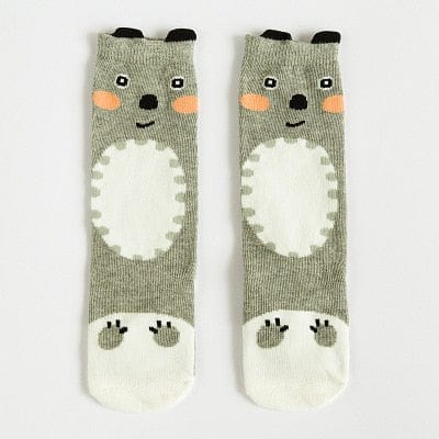Chaussettes bébé animaux chaudes - ChaussettesMagiques