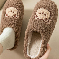 Chaussons Douceur Ourson Marron- ConfoDouceur
