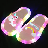 Chaussons Enfants Licorne LED - SandaleLicorne