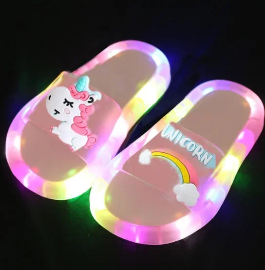 Chaussons Enfants Licorne LED - SandaleLicorne