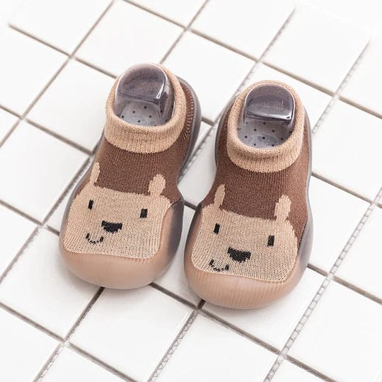 Chaussons Momotis avec protection antidérapante - BabyStepGuard