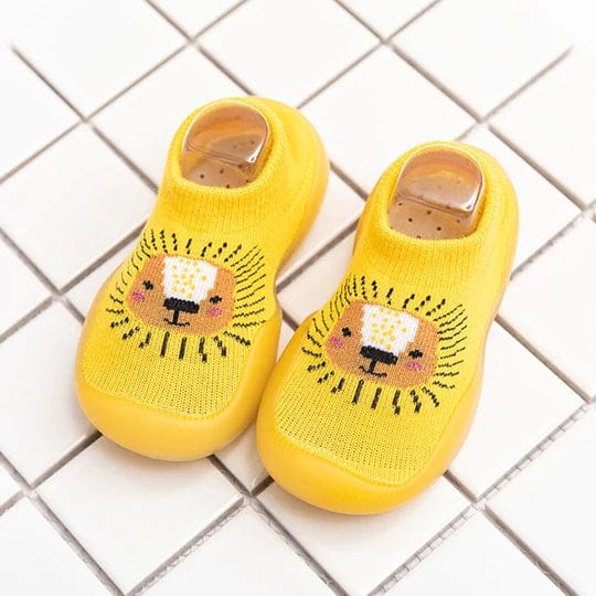 Chaussons Momotis avec protection antidérapante - BabyStepGuard