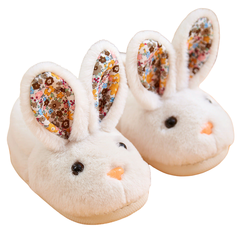 Chaussons bébé en forme de lapin - LapinouChaud