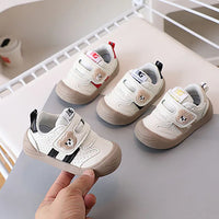 Chaussures Bébé PU Cuir –  Baskets Souples et Ergonomiques pour Nouveau-Né, Filles et Garçons, Premiers Pas