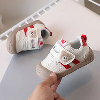 Chaussures Bébé PU Cuir –  Baskets Souples et Ergonomiques pour Nouveau-Né, Filles et Garçons, Premiers Pas