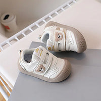 Chaussures Bébé PU Cuir –  Baskets Souples et Ergonomiques pour Nouveau-Né, Filles et Garçons, Premiers Pas