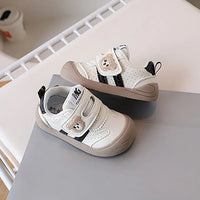 Chaussures Bébé PU Cuir –  Baskets Souples et Ergonomiques pour Nouveau-Né, Filles et Garçons, Premiers Pas