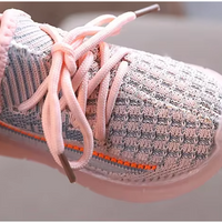 Chaussures Enfant LED en Coton avec Semelle en Caoutchouc – ChaussuLed