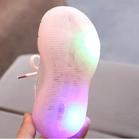 Chaussures Enfant LED en Coton avec Semelle en Caoutchouc – ChaussuLed