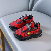 Chaussures LED Spiderman pour Enfants - HeroChaussures