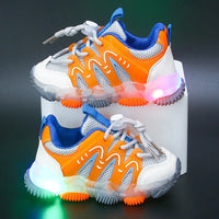 Chaussures "LuminoRun" pour enfant et bébé  – Sneakers LED Respirantes