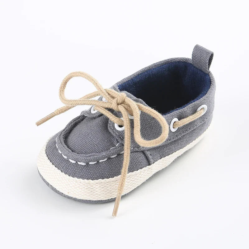 Chaussures Premiers Pas Bébé en Toile Multicolore - ToilePas