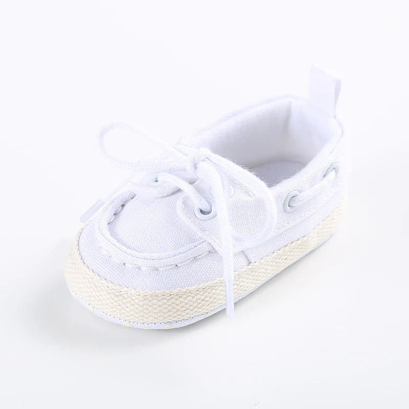 Chaussures Premiers Pas Bébé en Toile Multicolore - ToilePas