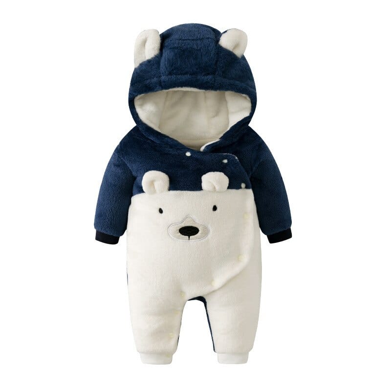 Combinaison bébé capuche ours - BarbOurs