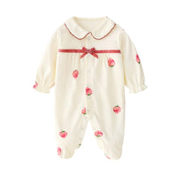 Combinaison bébé fille en coton - Cotonbébé