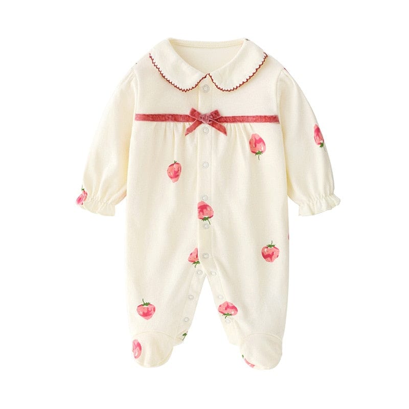 Combinaison bébé fille en coton - Cotonbébé