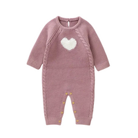 Combinaison bébé hiver Petit Coeur- ChaleurCâline