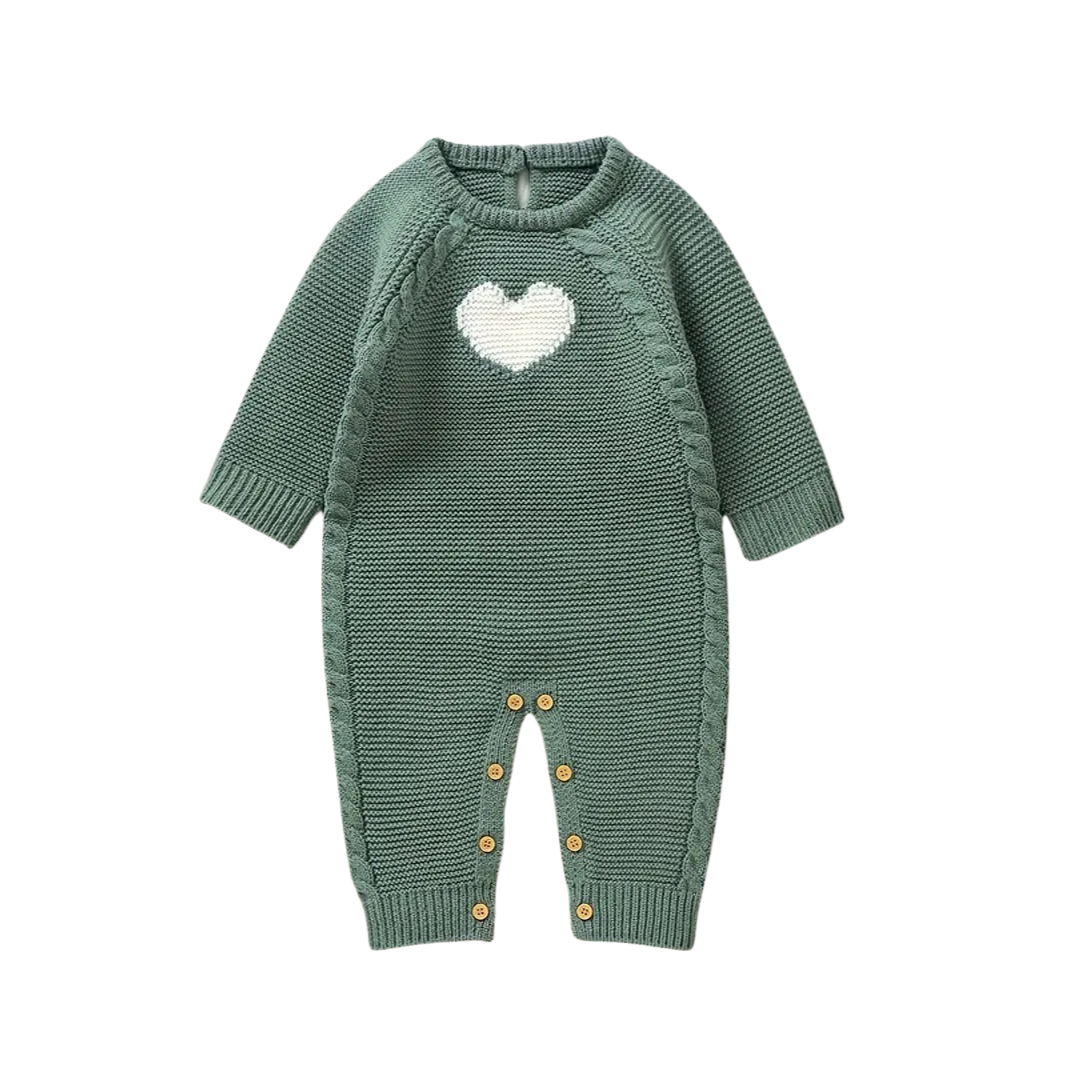 Combinaison bébé hiver Petit Coeur- ChaleurCâline